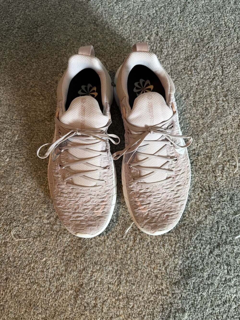 Nike Women's Free Run 5.0 Platinum Violet White Champagne Running Shoes